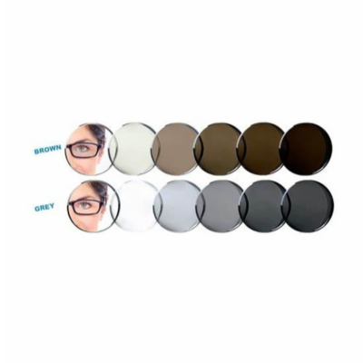 Single visión Transitions Polycarbonate Ar blue